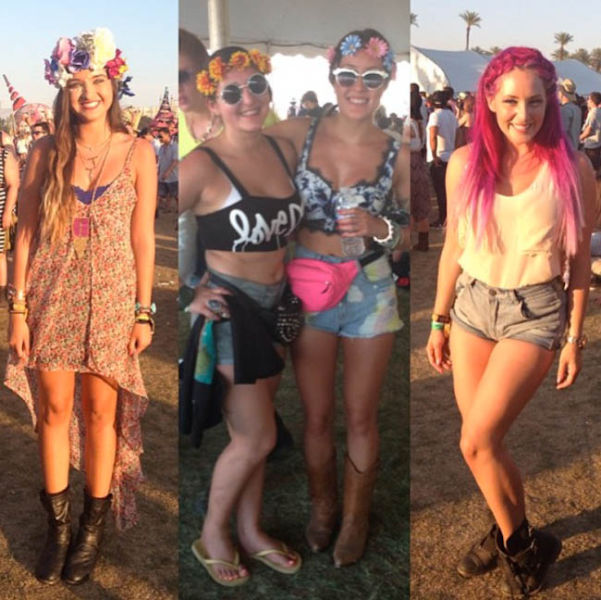 The Hot “Hippie” Girls of Coachella 2013. Part 2