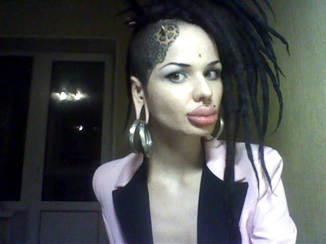 New Photos of the Girl with the World’s Largest Lips