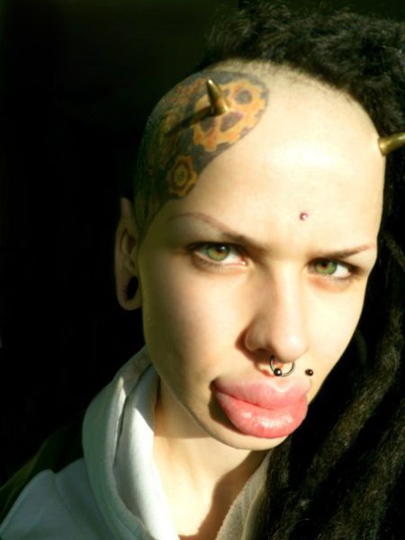 New Photos of the Girl with the World’s Largest Lips