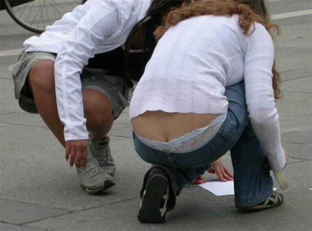 Pull Up Your Pants Girls!