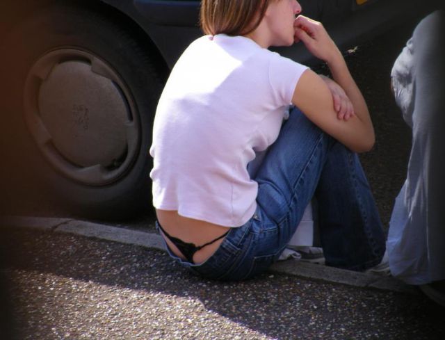 Pull Up Your Pants Girls!