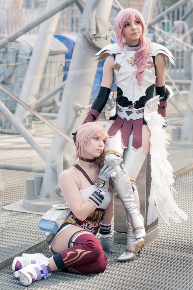 Cosplay Girls at Leipsiger Buchmesse 2013