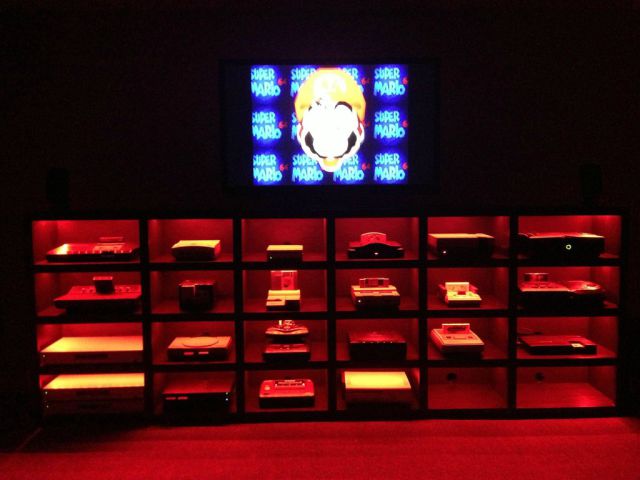 Homemade Video Game Cabinet That Is Just Too Cool for Words