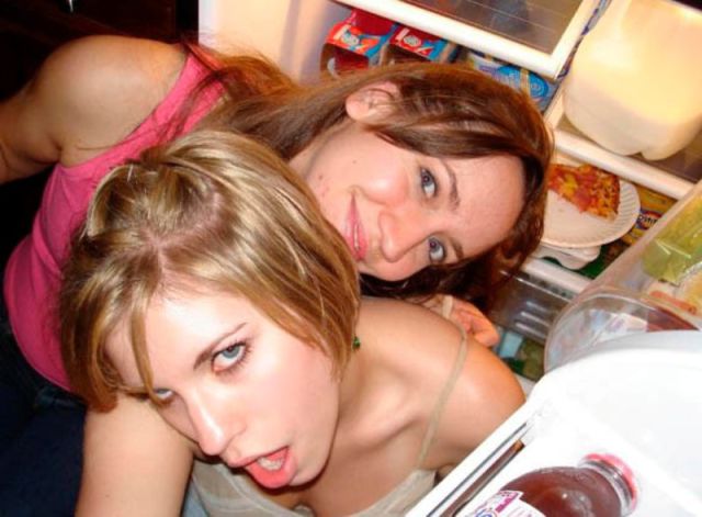 Hot Girls Get a Cool Down…