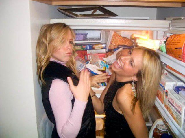 Hot Girls Get a Cool Down…