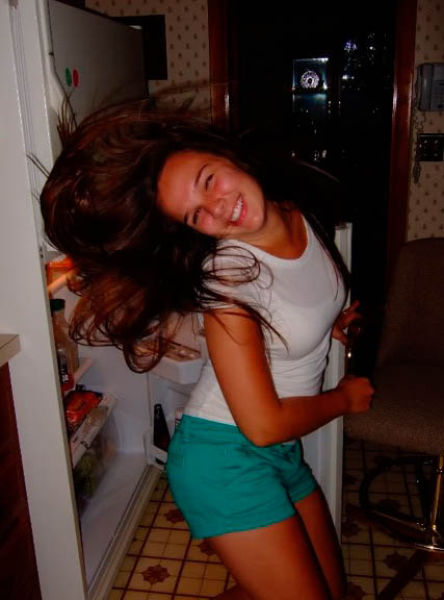 Hot Girls Get a Cool Down…