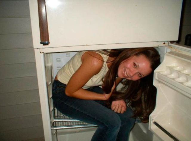 Hot Girls Get a Cool Down…