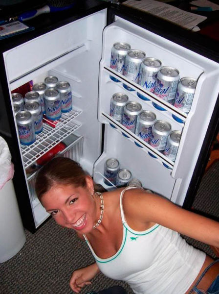 Hot Girls Get a Cool Down…