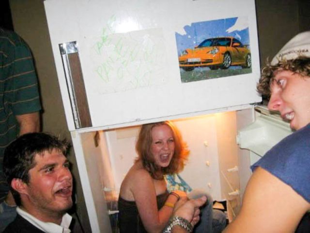 Hot Girls Get a Cool Down…