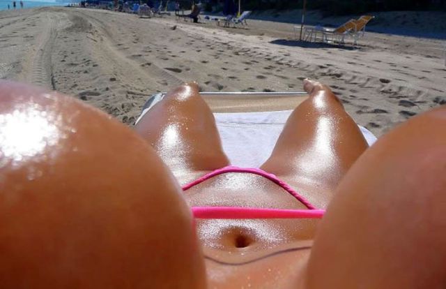 Bikinis Always Guarantee Excellent Boob Shots