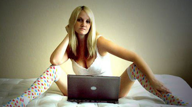 Cute Girls Rocking Thigh High Socks