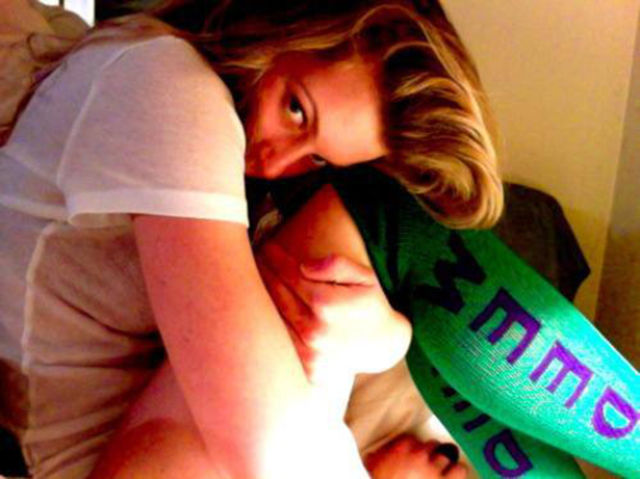 Cute Girls Rocking Thigh High Socks