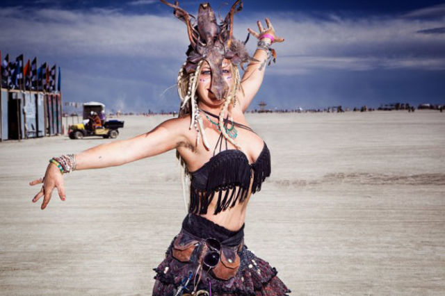 The Funky and Freaky Girls at the “Burning Man” Festival