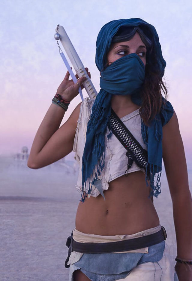 The Funky and Freaky Girls at the “Burning Man” Festival