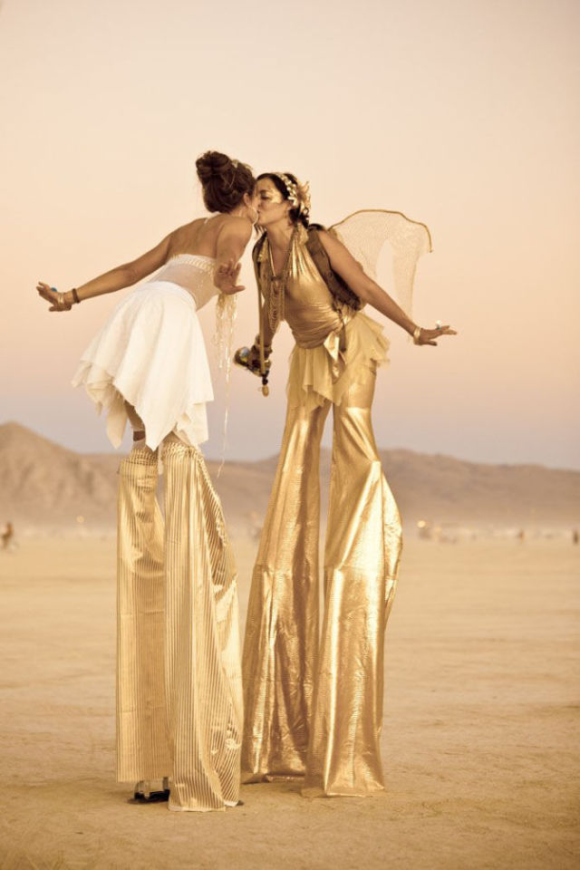 The Funky and Freaky Girls at the “Burning Man” Festival