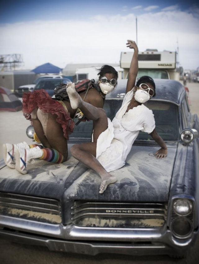 The Funky and Freaky Girls at the “Burning Man” Festival