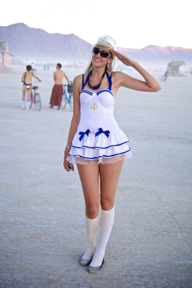 The Funky and Freaky Girls at the “Burning Man” Festival