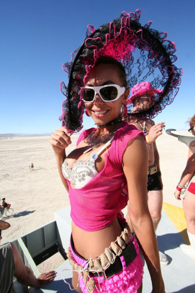 The Funky and Freaky Girls at the “Burning Man” Festival