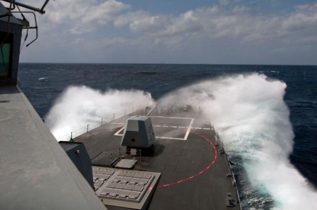 Great Photos of Navy Ships in the Middle of the Ocean