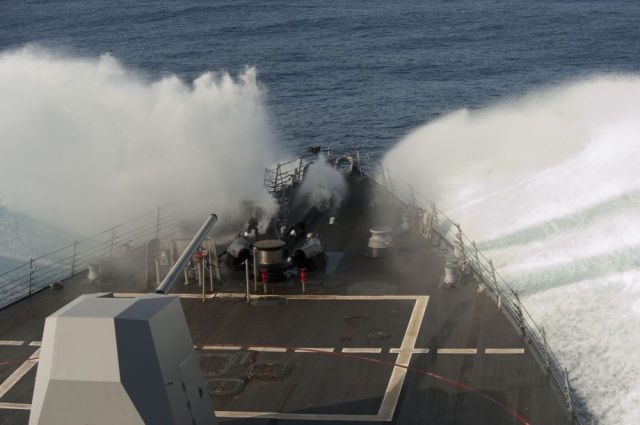 Great Photos of Navy Ships in the Middle of the Ocean