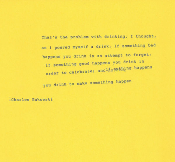 I’ll Drink to That!