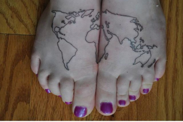 Terrific Travel Lovers Tattoo Art