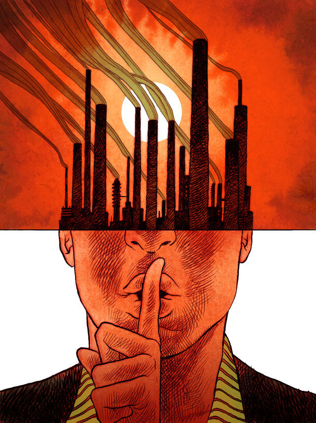 Social Problems Depicted in Cool Cartoon Art