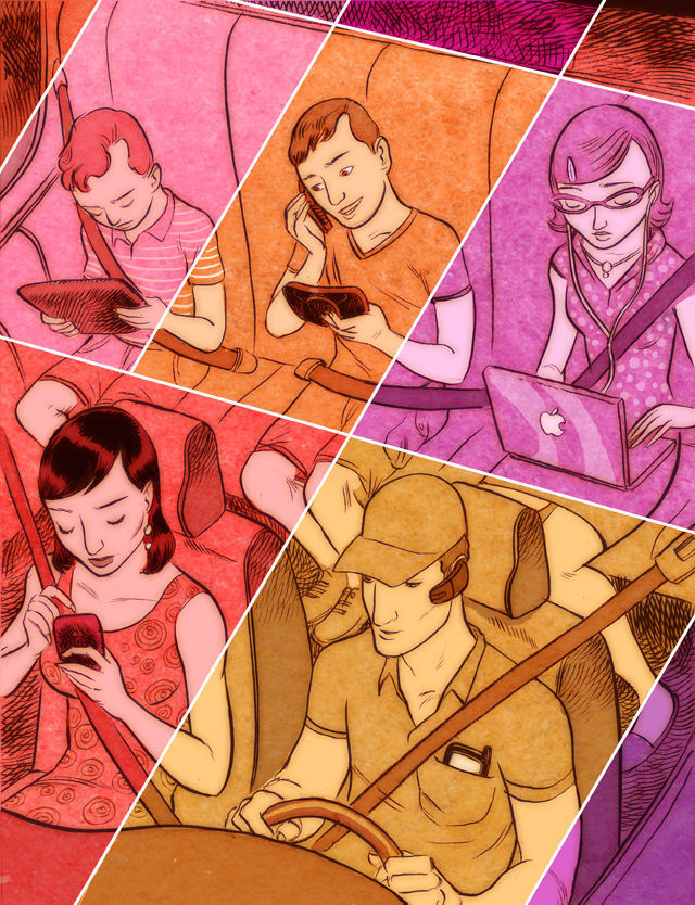 Social Problems Depicted in Cool Cartoon Art