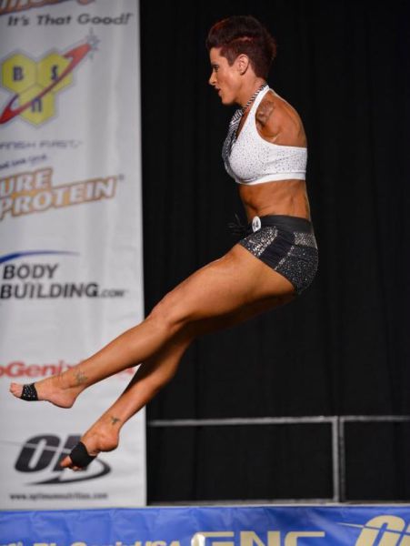 The Female Bodybuilder with a Will of Steel