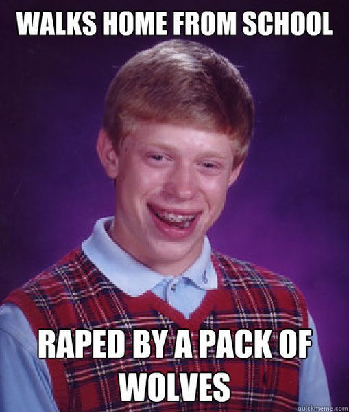 The Dude We All Got to Know as “Bad Luck Brian” Today