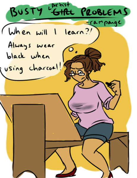 A Few of the Pesky Problems That Big-Breasted Women Face