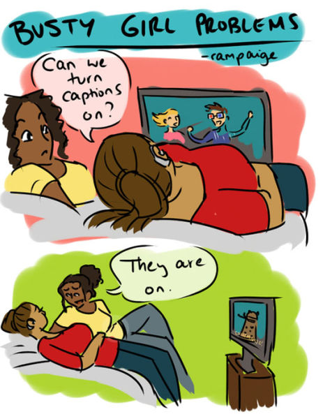 A Few of the Pesky Problems That Big-Breasted Women Face