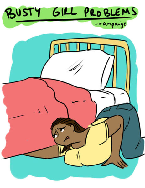 A Few of the Pesky Problems That Big-Breasted Women Face