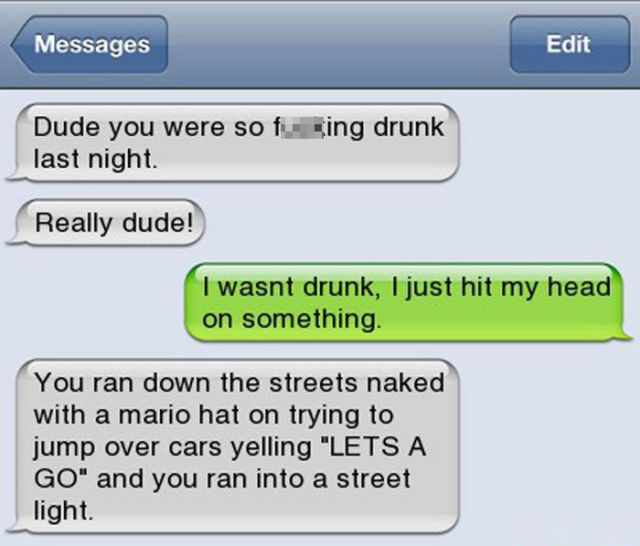 People Do the Funniest Things When They’re Drunk