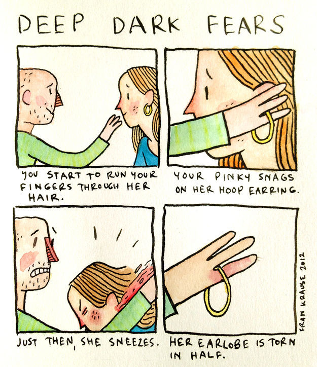 Your Darkest Fears as Creepy Comic Strips