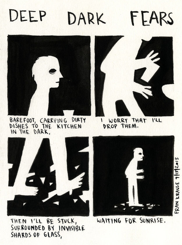Your Darkest Fears as Creepy Comic Strips