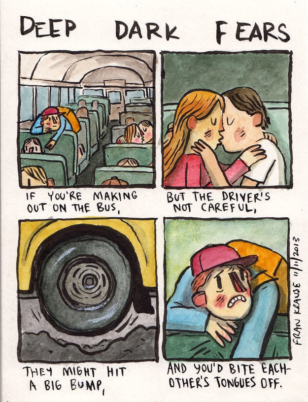 Your Darkest Fears as Creepy Comic Strips