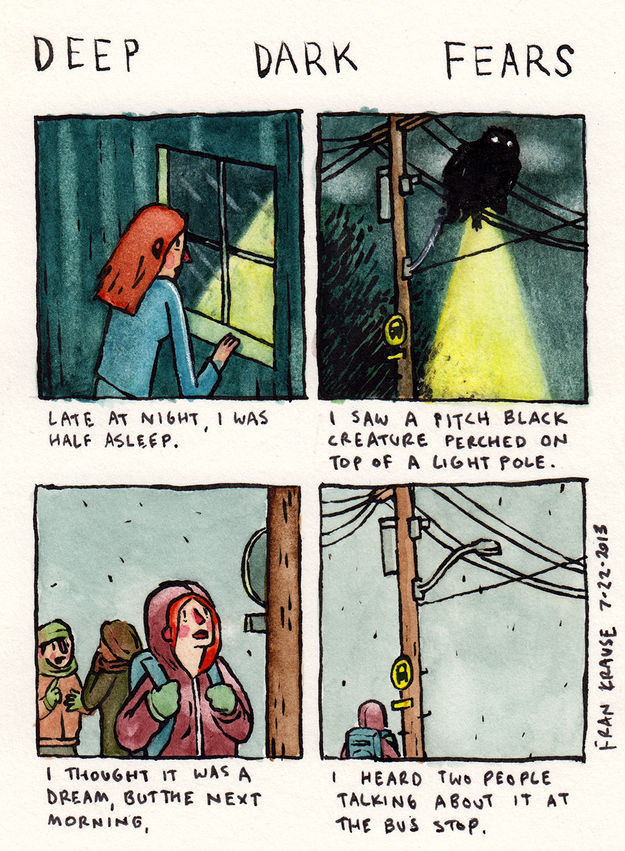 Your Darkest Fears as Creepy Comic Strips