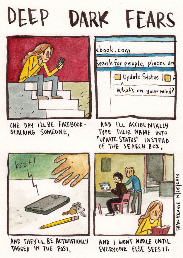 Your Darkest Fears as Creepy Comic Strips