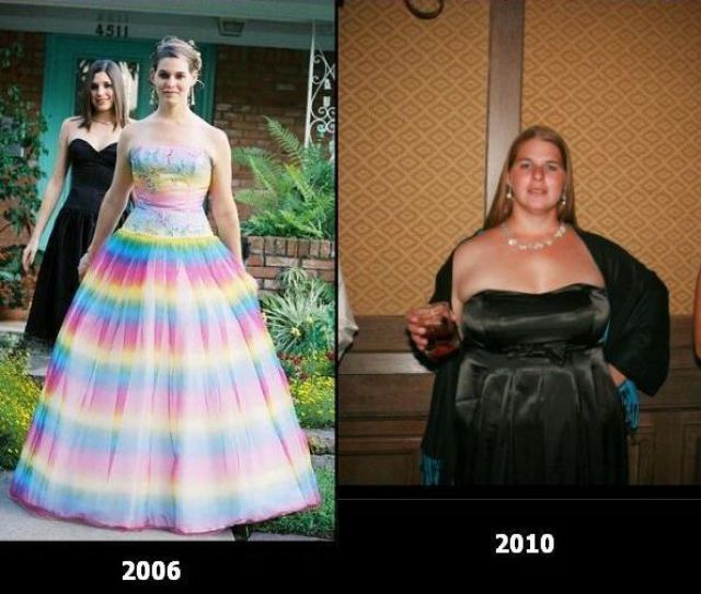 Oldie of the Day: Girls Who Let Themselves Go Before and After Pics