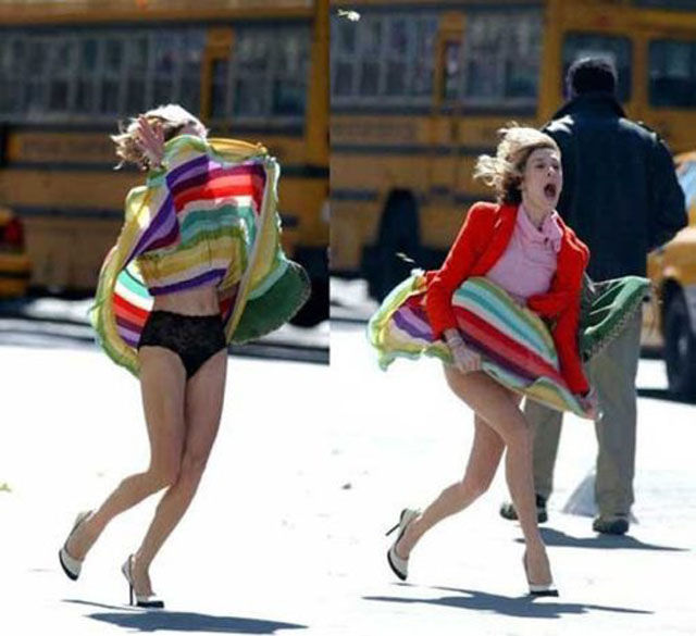 Wind Sometimes Works in Our Favour