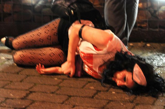 Students Unite for Drunken Debauchery in Liverpool