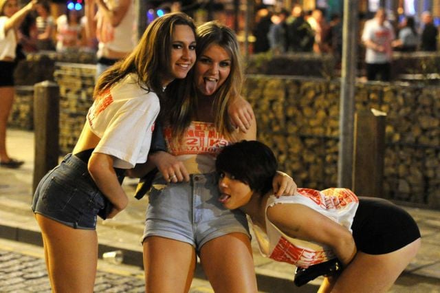 Students Unite for Drunken Debauchery in Liverpool