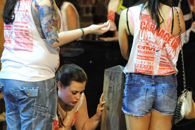 Students Unite for Drunken Debauchery in Liverpool