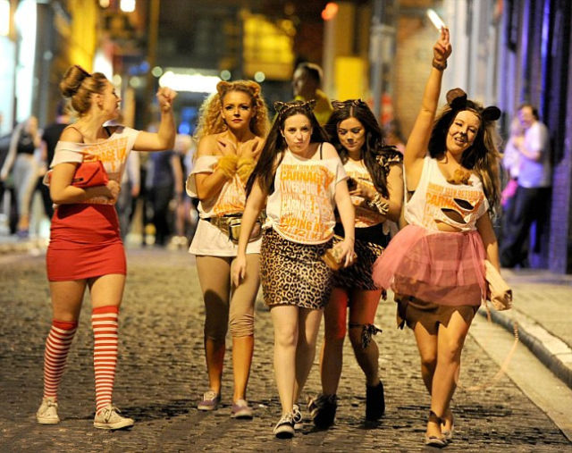 Students Unite for Drunken Debauchery in Liverpool