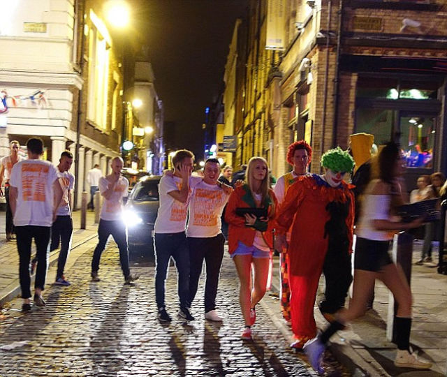 Students Unite for Drunken Debauchery in Liverpool