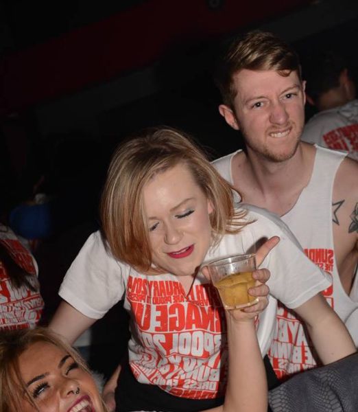 Students Unite for Drunken Debauchery in Liverpool