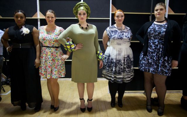 A Catwalk Show for Fuller Bodied Women