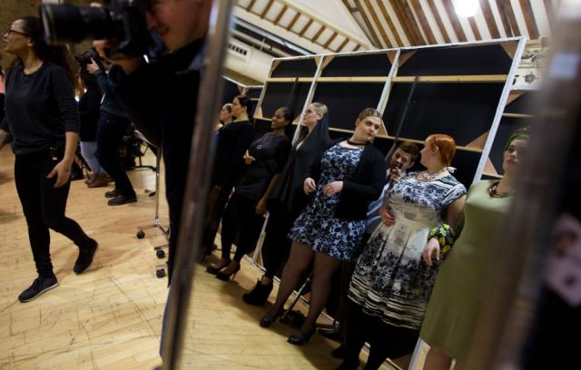 A Catwalk Show for Fuller Bodied Women