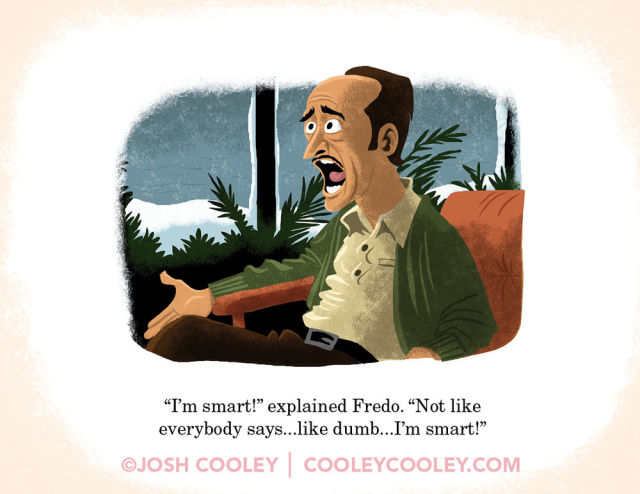 R-Rated Film Scenes Drawn in Pixar Animation Style